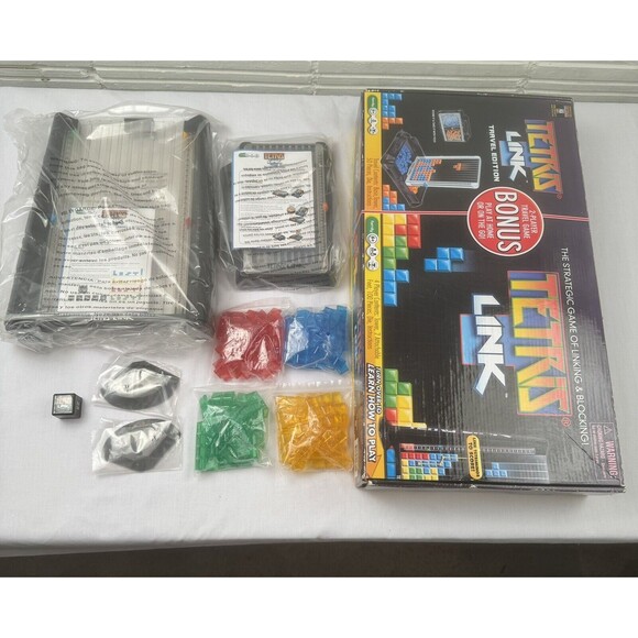 2011 Tetris Link w/ Bonus Travel Edition Techno Source Complete.. Box Has Damage - Picture 2 of 8